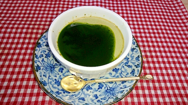 贅沢抹茶のブリュレプリン！