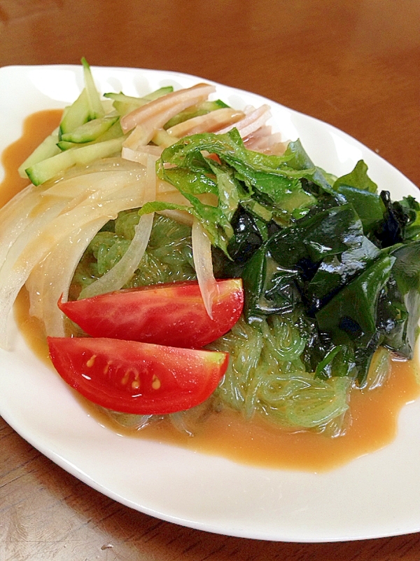 冷やし中華風こんにゃくサラダ レシピ 作り方 By Tukuyo93 楽天レシピ 冷やし中華風こんにゃくサラダ レシピ 作り方 By Tukuyo93 楽天レシピ