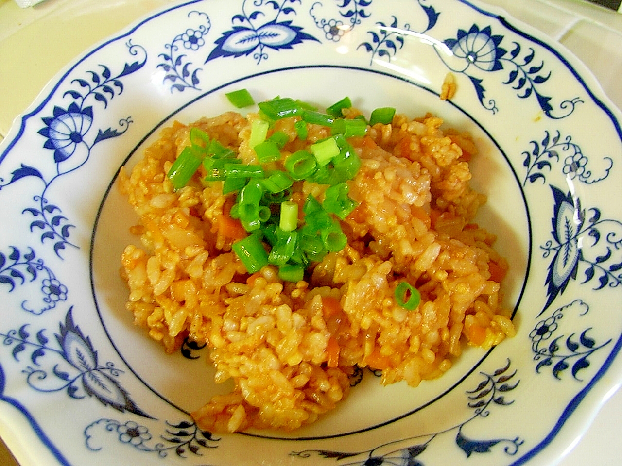 トマトジュースで作る野菜の甘みの際立つドライカレー