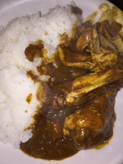 骨付き肉で行かせていただきました！
(￣^￣)ゞ