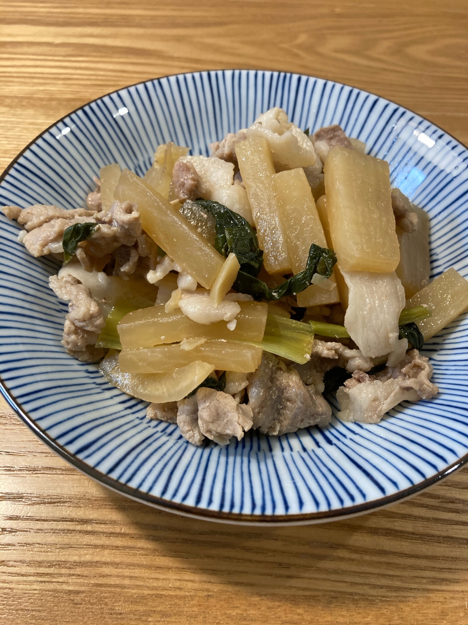 ごはんがすすむ♪大根と豚肉の生姜煮