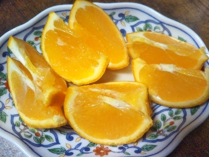 柑橘類の簡単な切り方