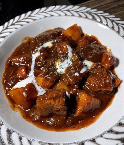 【主食】鶏肉ときのこのシチュー