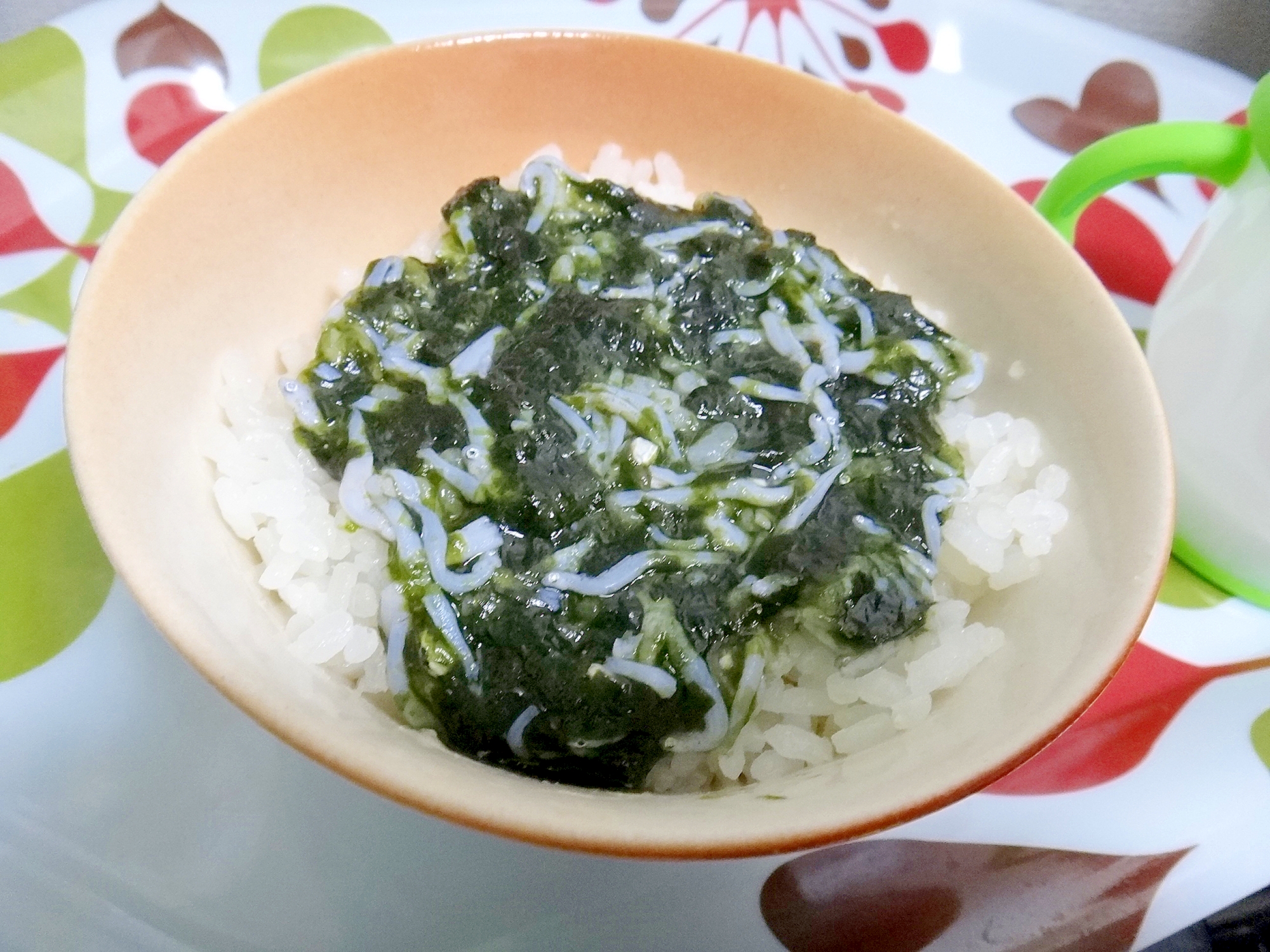 離乳食 レンジだけで簡単 しらすのりあんかけごはん レシピ 作り方 By Sige 92 楽天レシピ