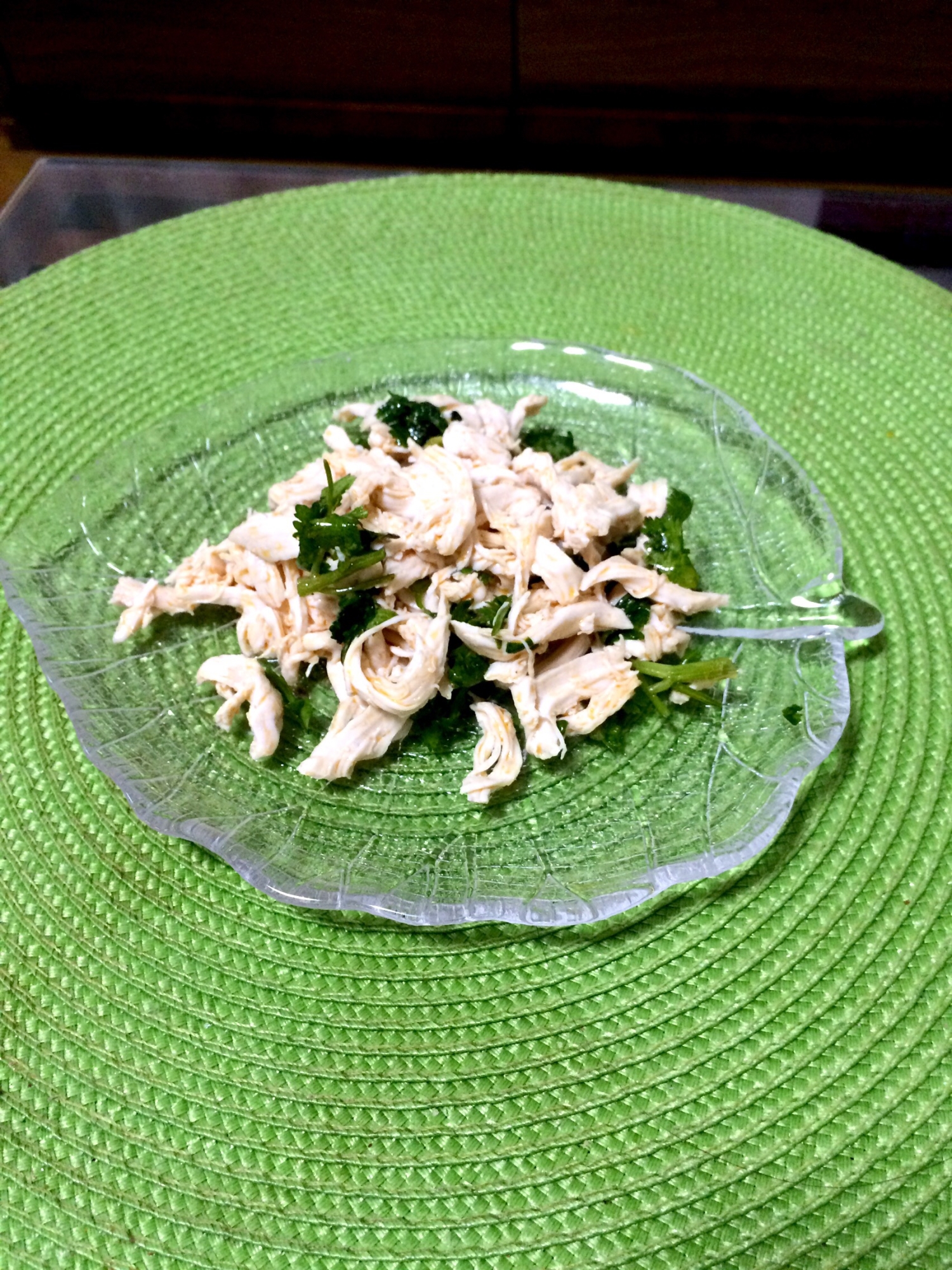 簡単本格パクチーとささみのアジアンサラダ レシピ 作り方 By Punico 楽天レシピ