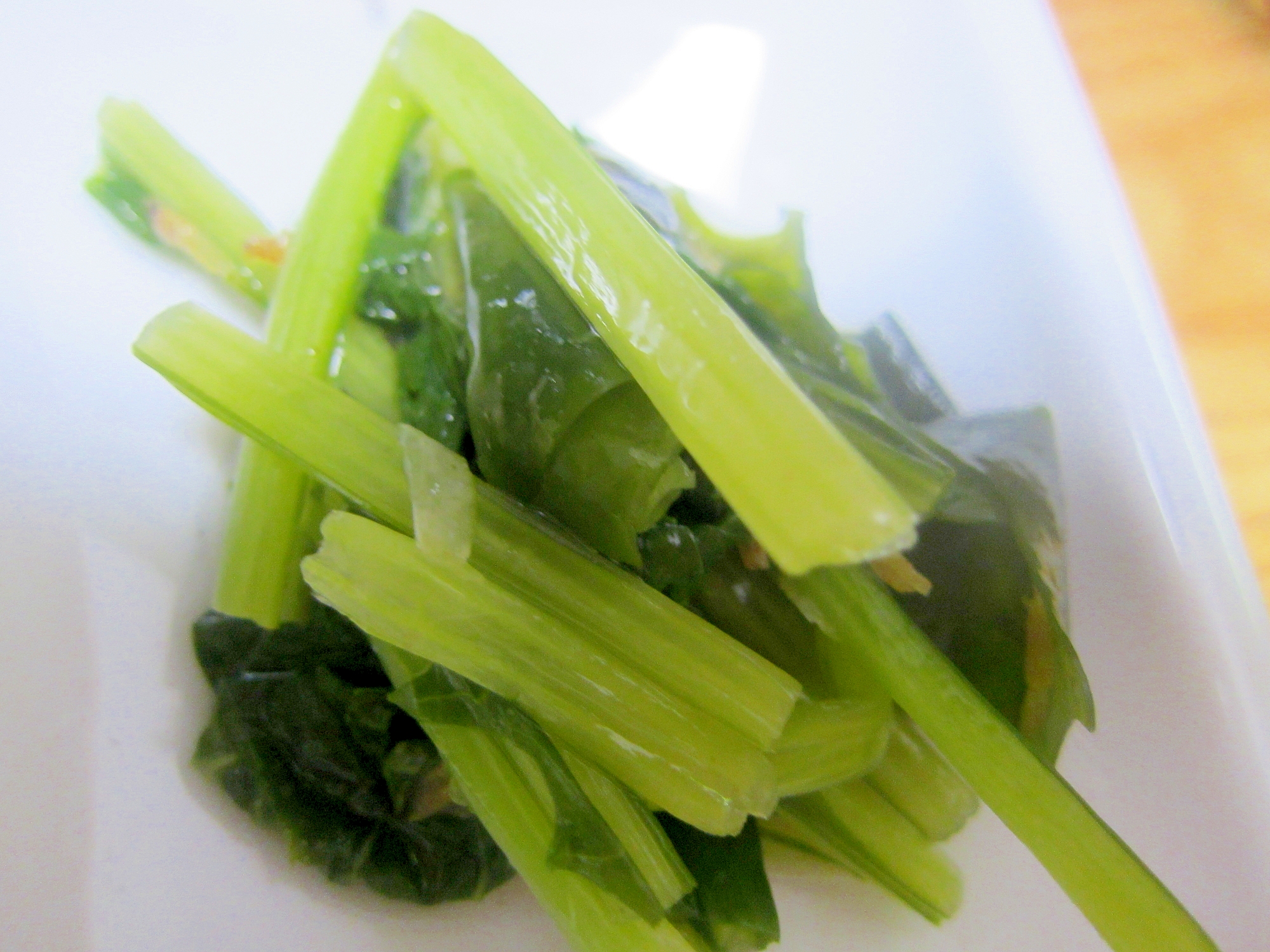 小松菜の味醂煮