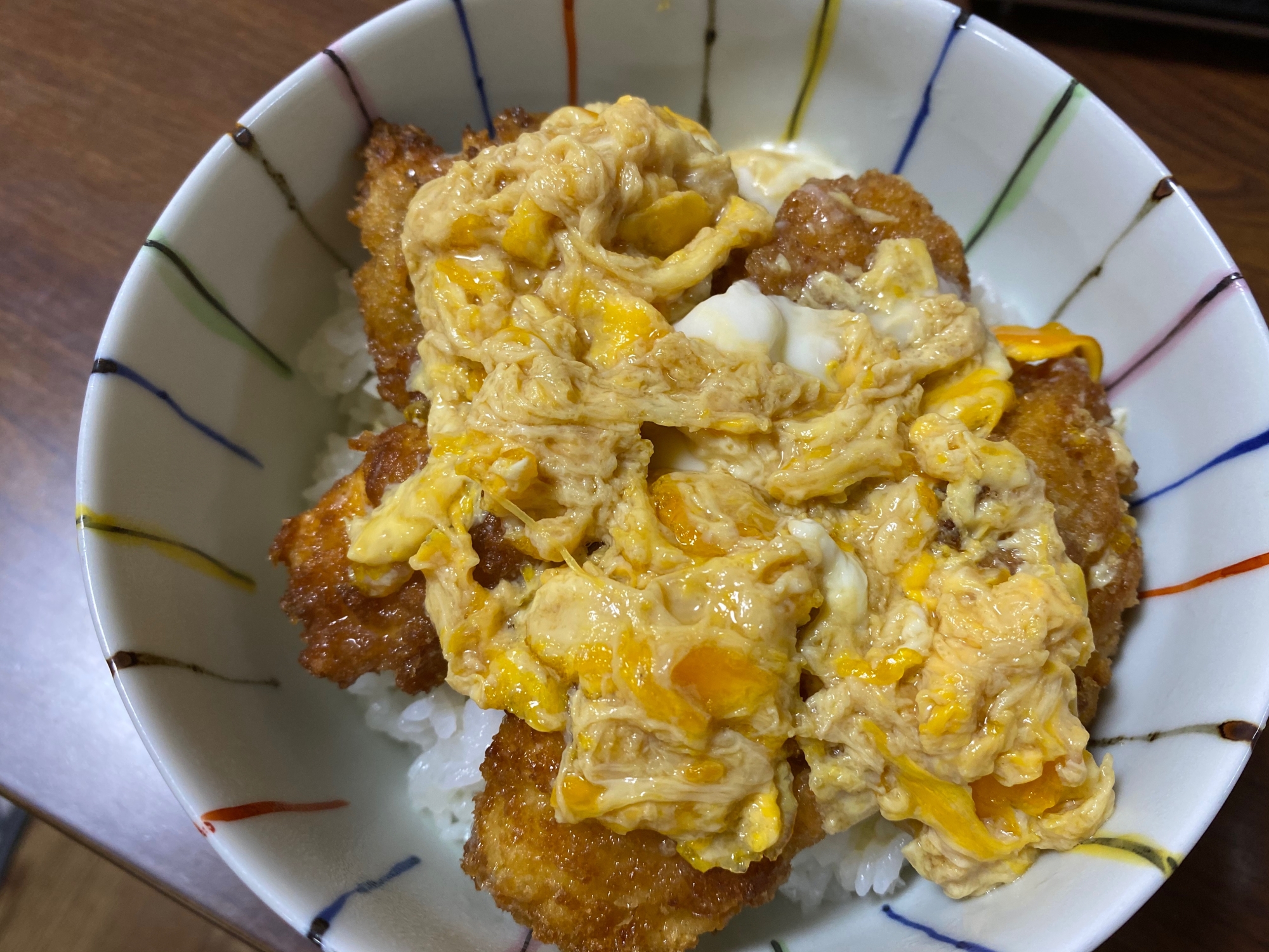 残ったチキンカツでカツ丼☆