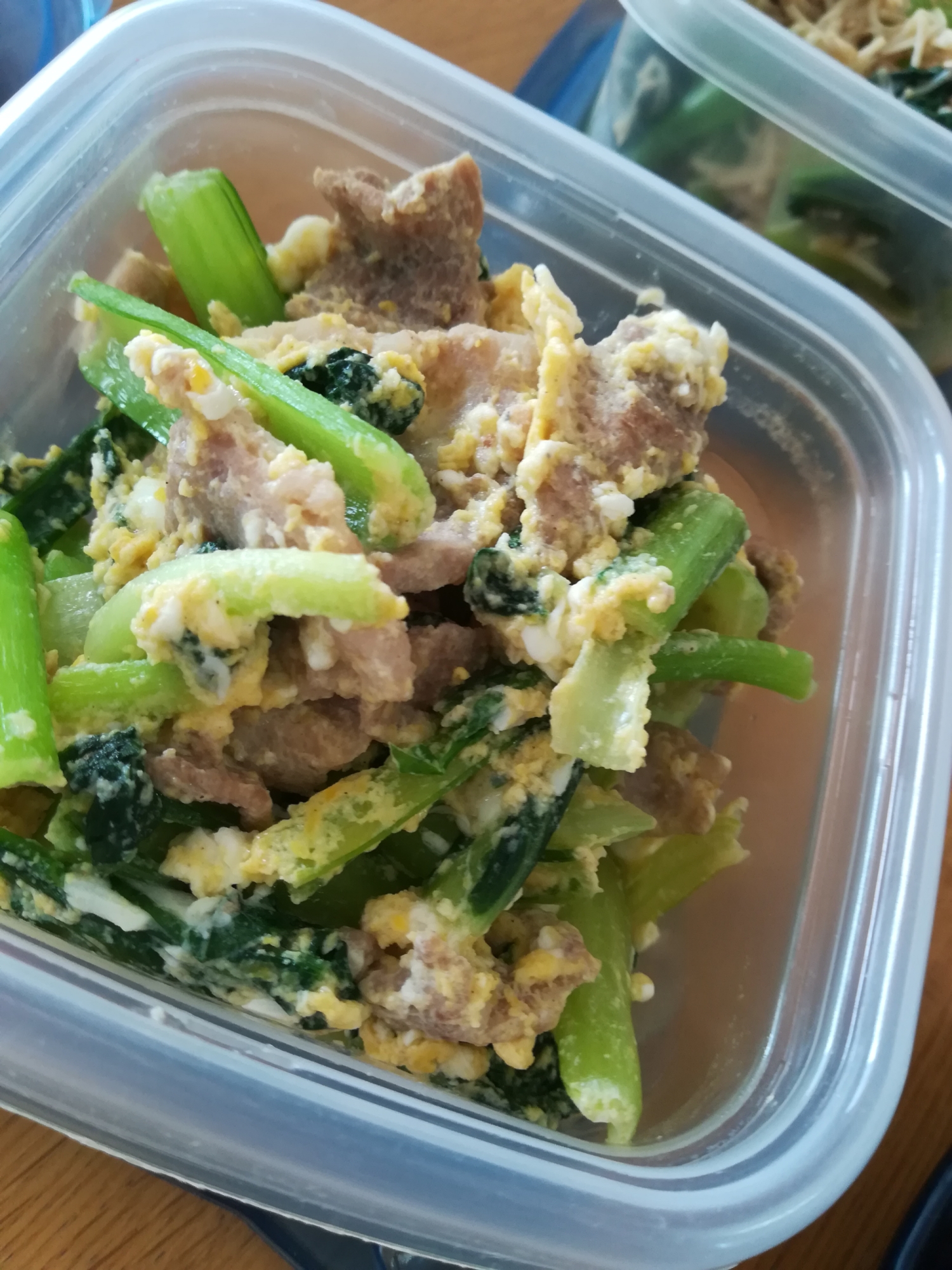 小松菜と豚肉の卵炒め レシピ 作り方 By Momiji Mama 楽天レシピ 小松菜と豚肉の卵炒め レシピ 作り方 By Momiji Mama 楽天レシピ