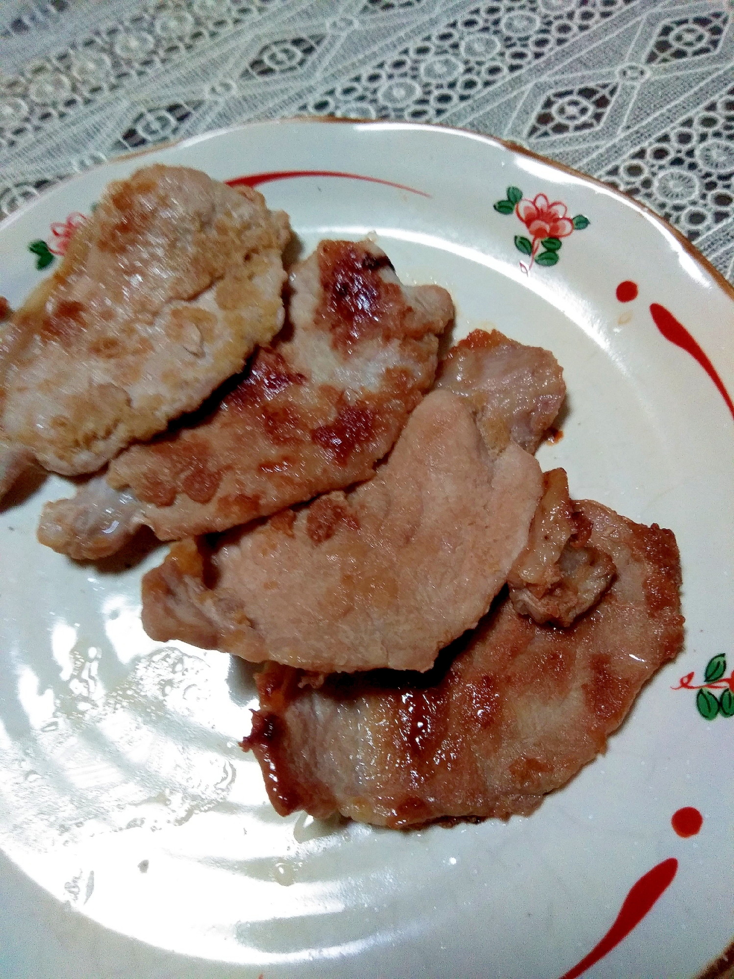 豚ロース肉生姜焼き