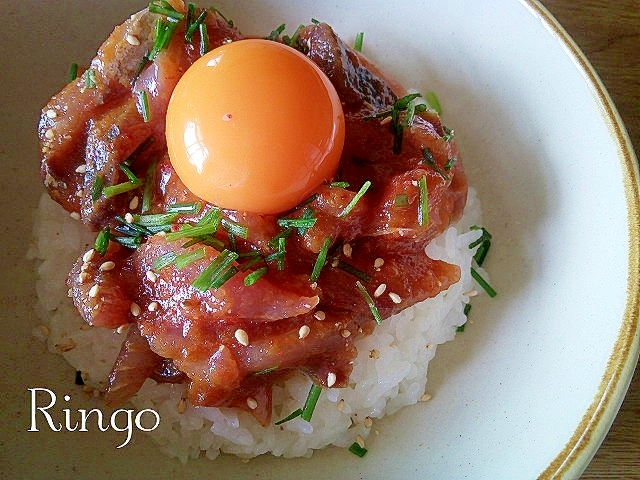 簡単*お刺身のユッケ丼