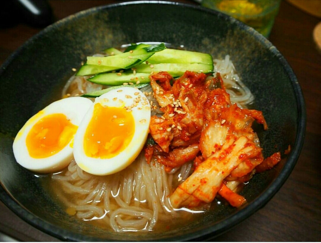 簡単！スープから作る本格冷麺^^