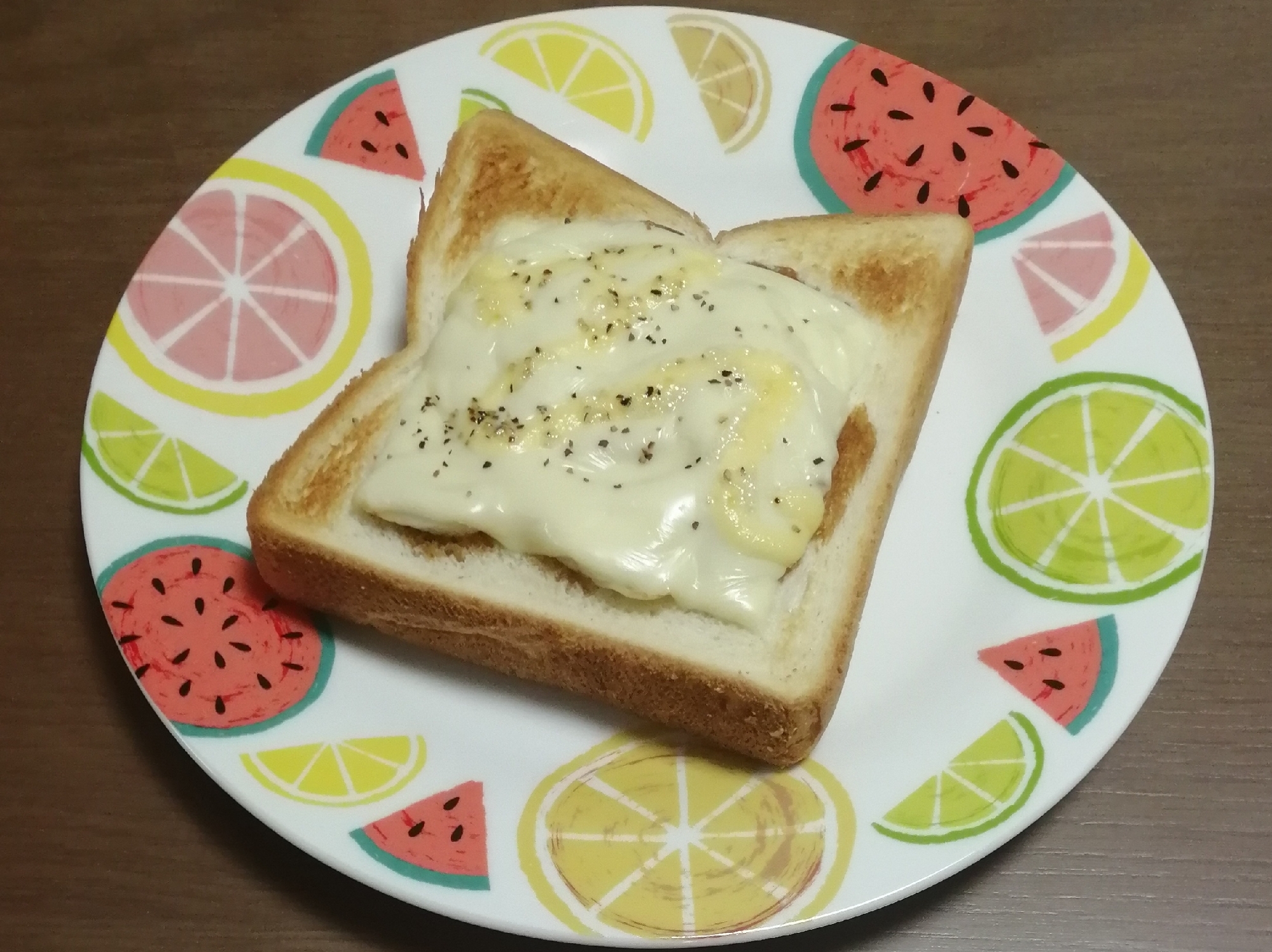 玉ちく焼き肉のたれトースト