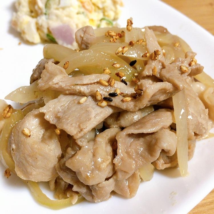 ぷるんぷるんの生姜焼き★*。