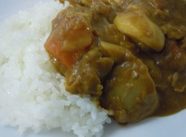 キュウリのキューちゃんしょうがカレー