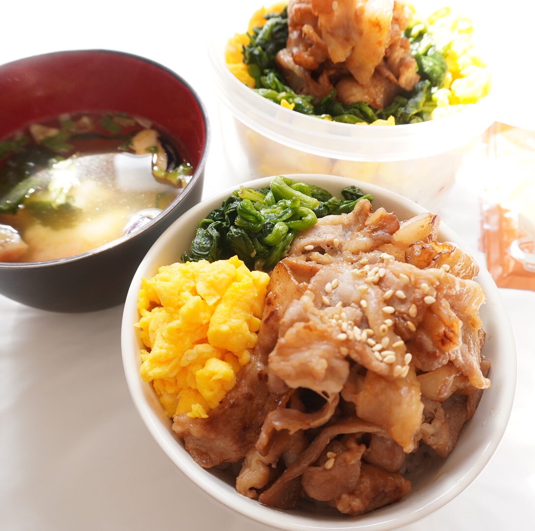 油を使わない！白だしで作る♪♪豚丼！