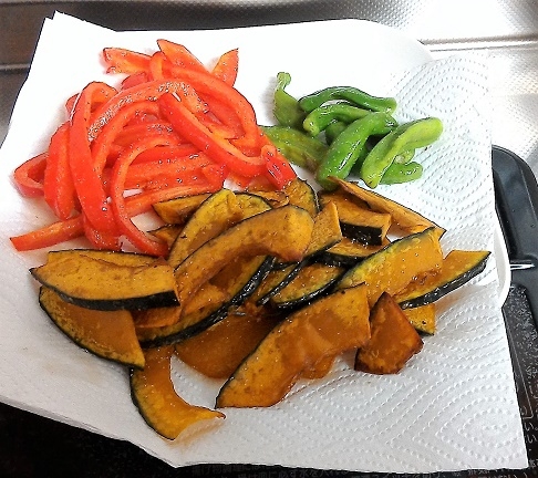 カレーに添えて！野菜の素揚げ