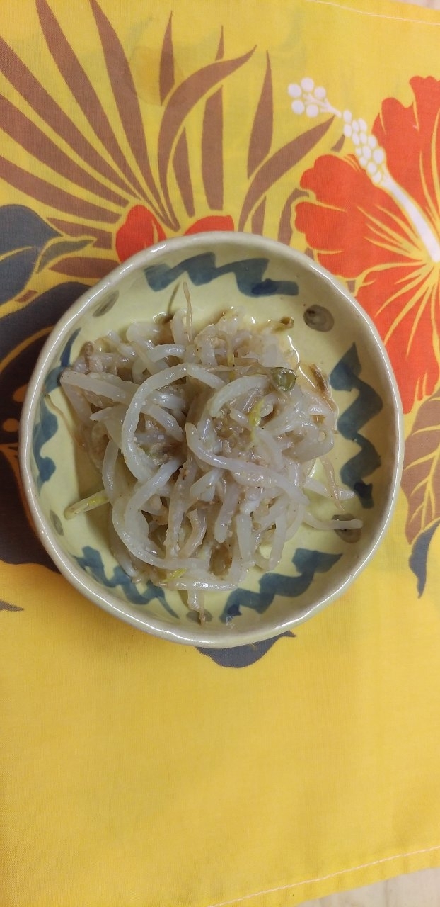 超簡単!もやしのごまゴマ和え