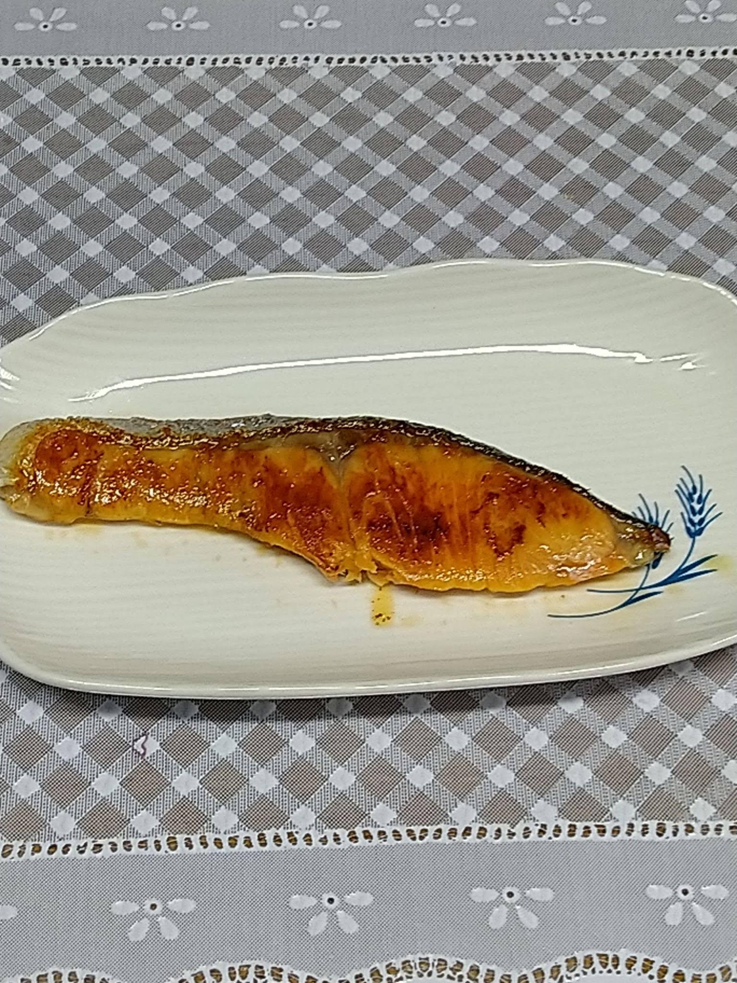お弁当に焼き鮭