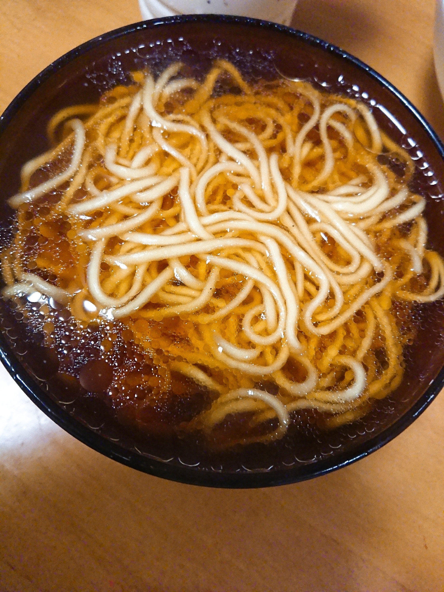 味覇でシンプル醤油ラーメン