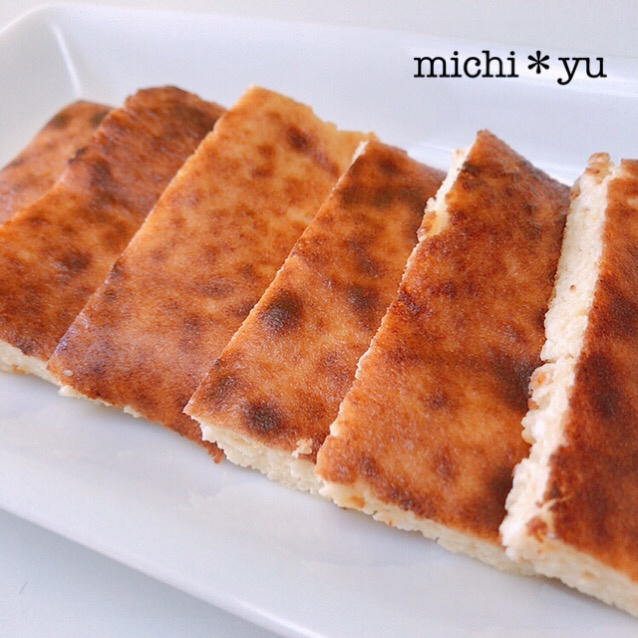 トースター調理 豆腐入りヘルシーなチーズケーキ レシピ 作り方 By Michi Yu 楽天レシピ