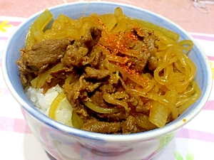 簡単！おいしい牛丼