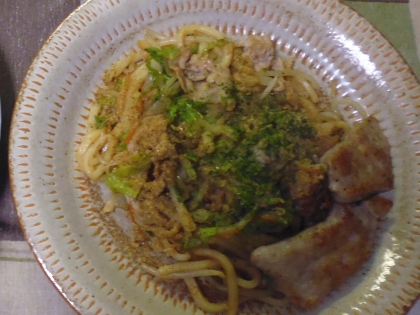 野菜たっぷり☆五目焼きうどん☆