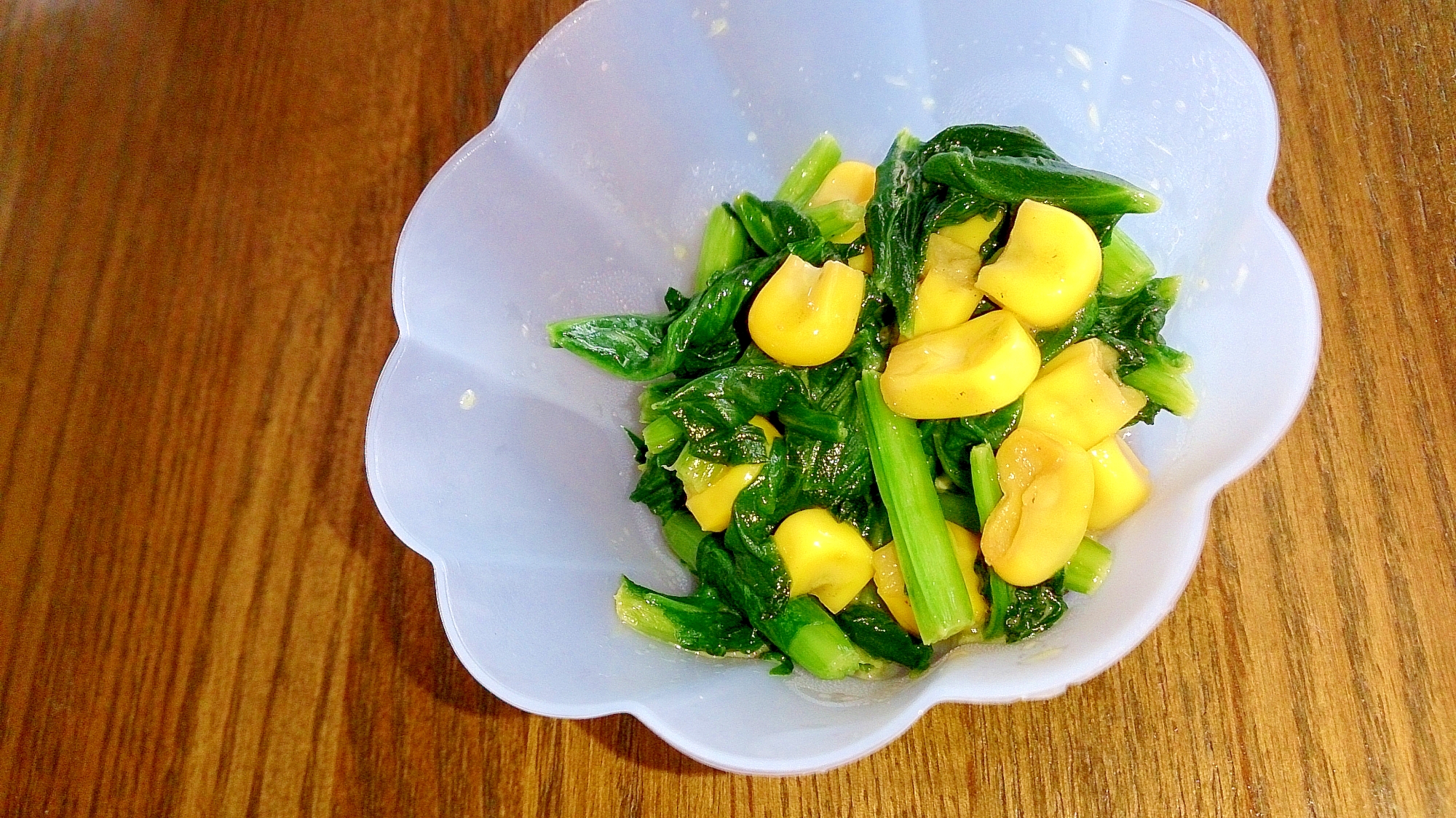 ほうれん草のバターソテー お弁当のおかずに最適 レシピ 作り方 By ちびすけ712 楽天レシピ