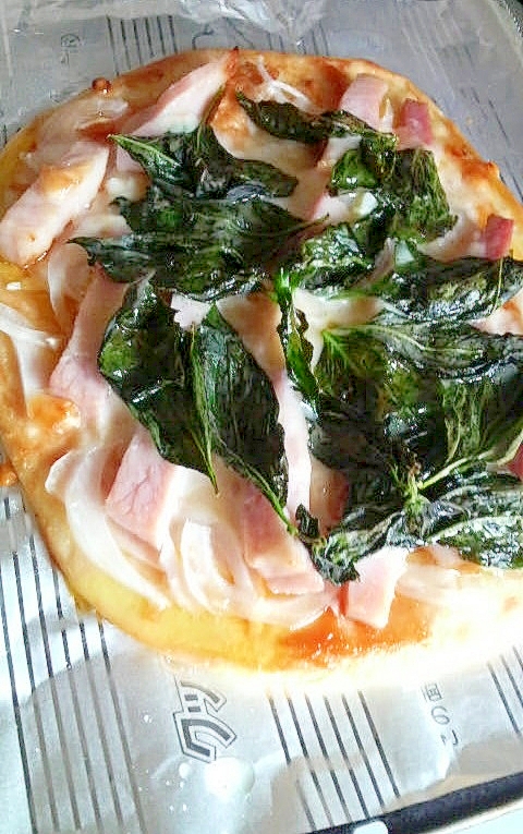 【お手伝いレシピ】かんたんピザ