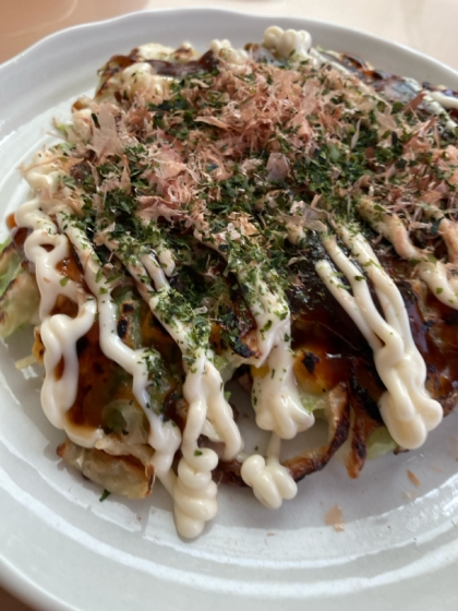 美味しくできました。豆腐を入れたお好み焼きは初めてですが、ふっくらしっとりにできて感動しました。また作ります。