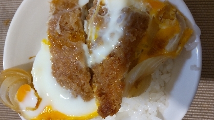 母の日のチキンカツ丼