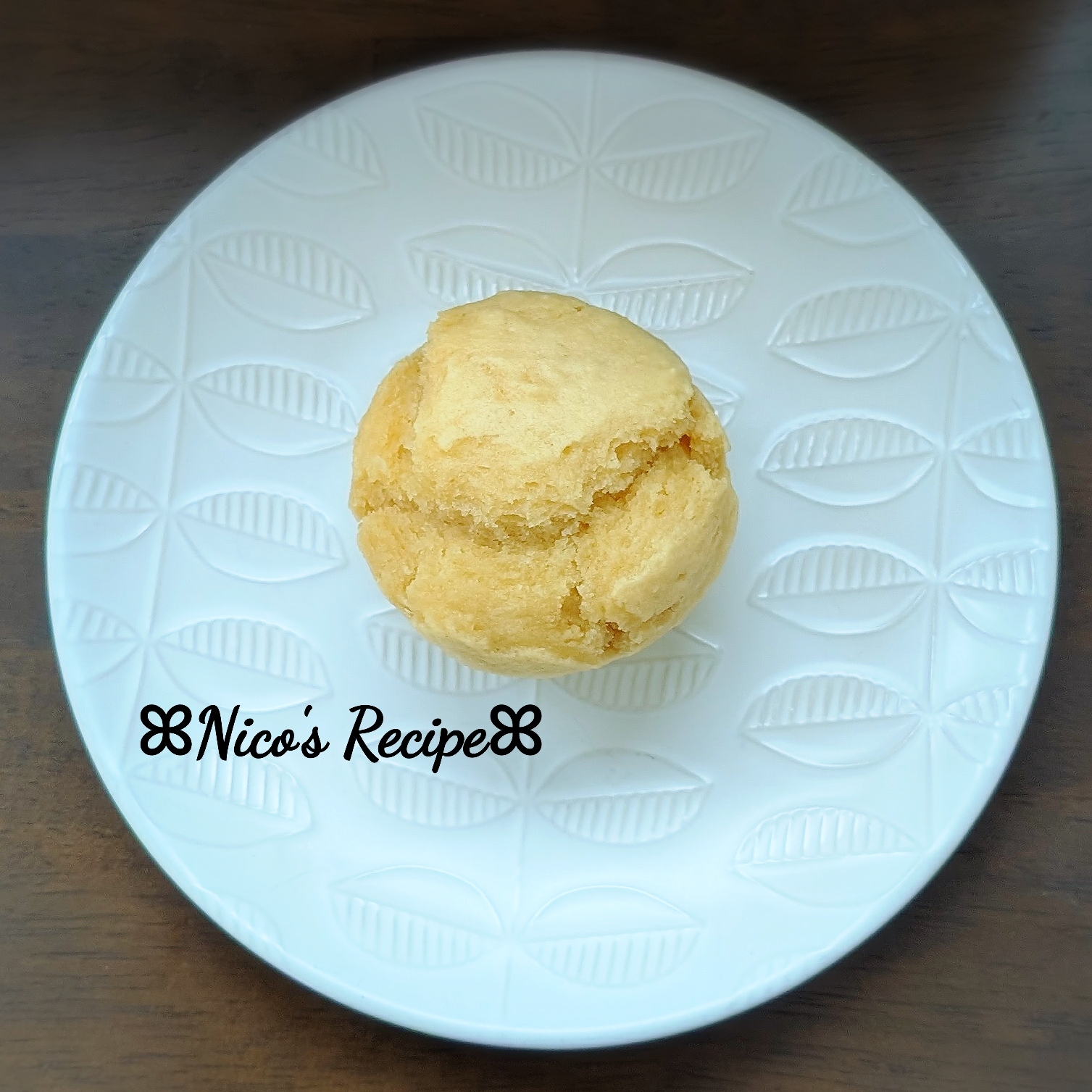 豆腐とアーモンドのミニケーキ