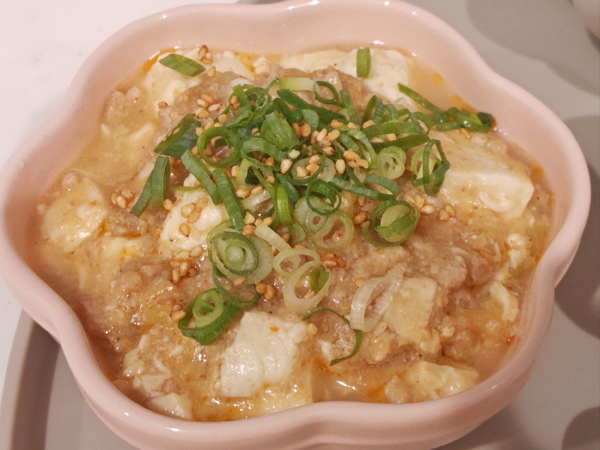 ♡ほんのりピリ辛麻婆豆腐
