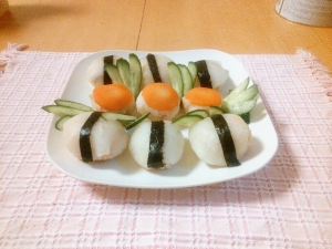 野菜の一口寿司