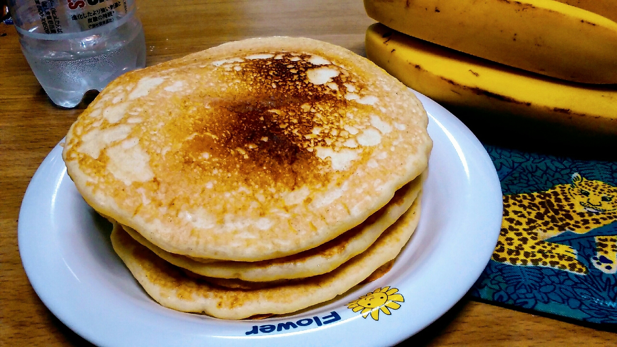 炭酸水でふわんふわん♭とろけるパンケーキ