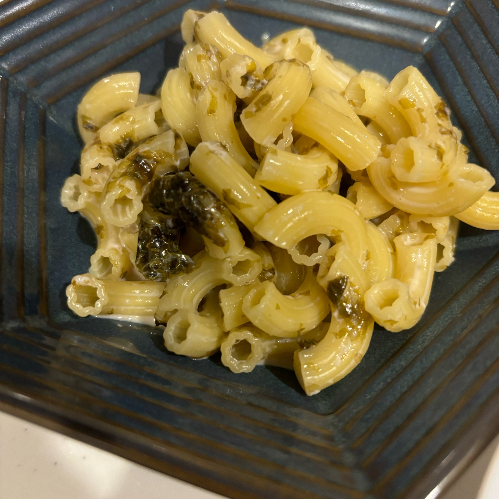 海苔の佃煮マカロニサラダ