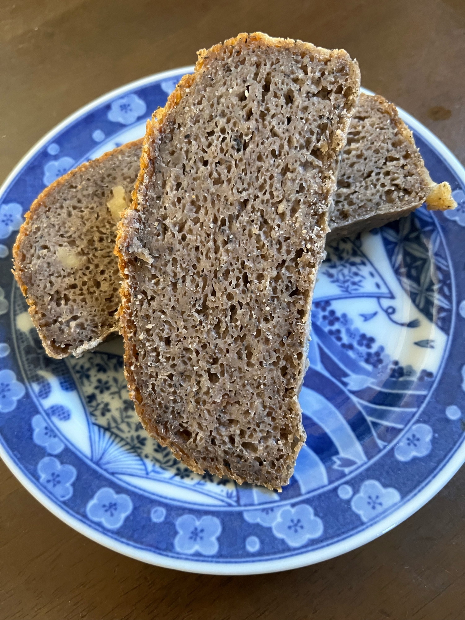 HBでつくる米粉黒ゴマきな粉食パン1.5斤分