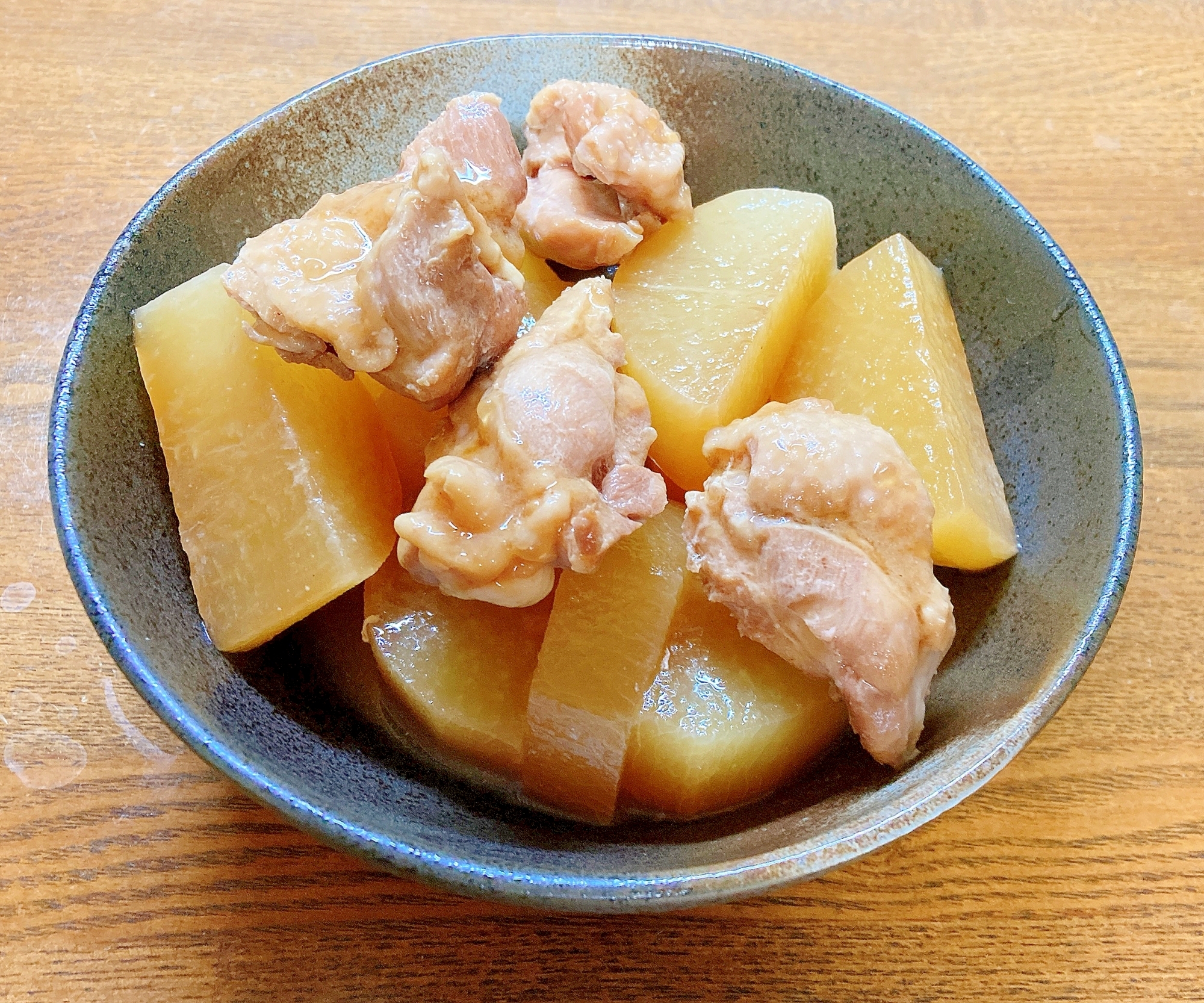 大根と鶏肉の味噌煮