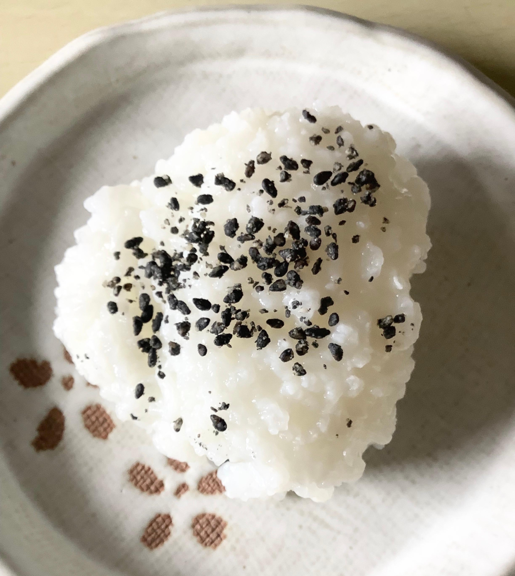 小豆焼き芋入りおにぎり♪