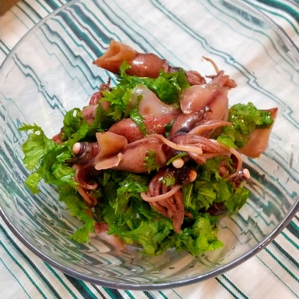 わさび菜とホタルイカのにんにく酢味噌和え レシピ 作り方 By ともトマトマト 楽天レシピ わさび菜とホタルイカのにんにく酢味噌和え レシピ 作り方 By ともトマトマト 楽天レシピ