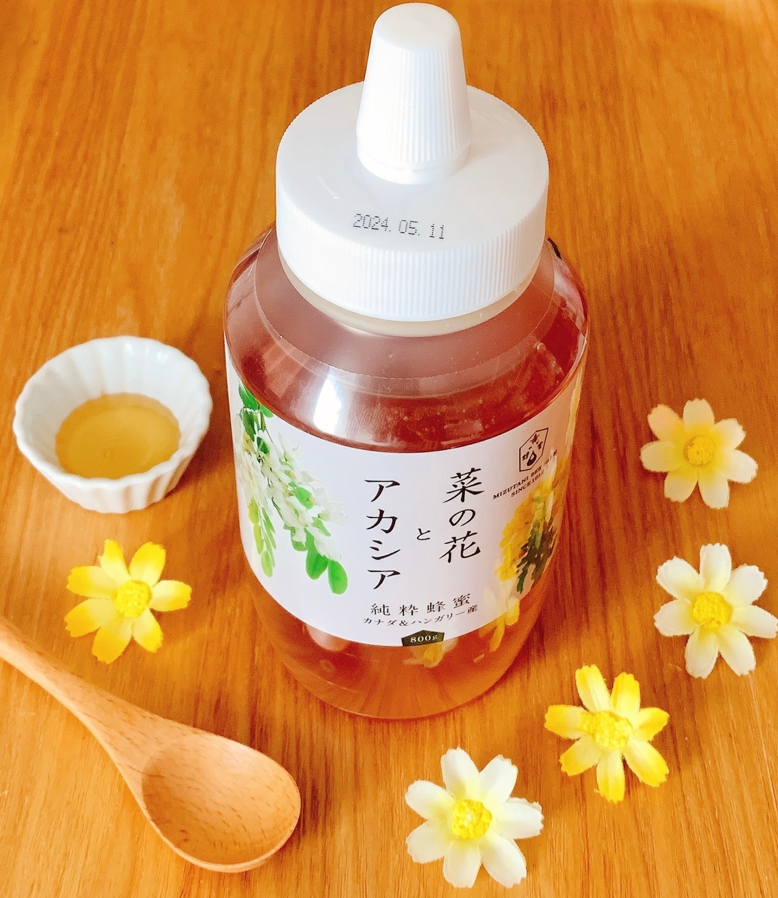 日本蜜蜂結晶化蜂蜜 日本蜜蜂 はちみつ 結晶化はちみつ 百花蜜 | はちみつ/はちみつ