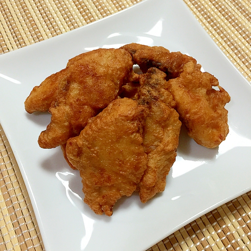 お弁当にも 市販の唐揚げ粉で簡単 白身魚の唐揚げ レシピ 作り方 By ぽよっちぷーちゃん 楽天レシピ