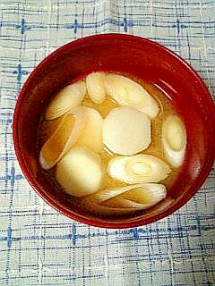 ☆里芋と長ねぎのお味噌汁☆