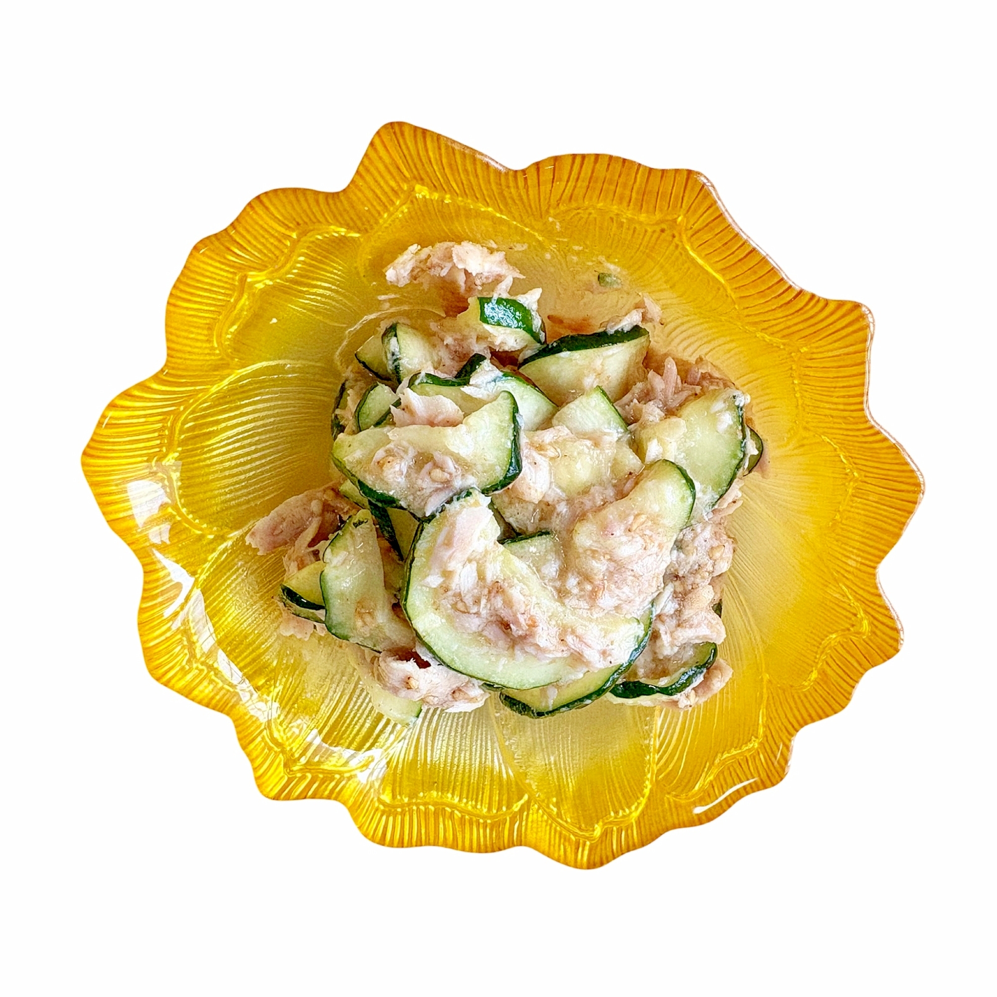 レンジも火も使わない！ズッキーニとツナのナムル
