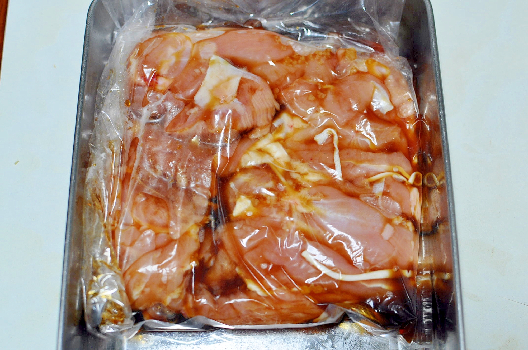 下味冷凍 鶏もも肉の照焼き風 レシピ 作り方 By ねこすけ 楽天レシピ