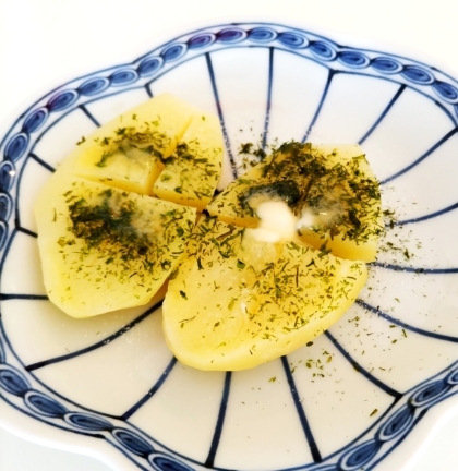 レンジのみで簡単！新じゃがバターのり塩味