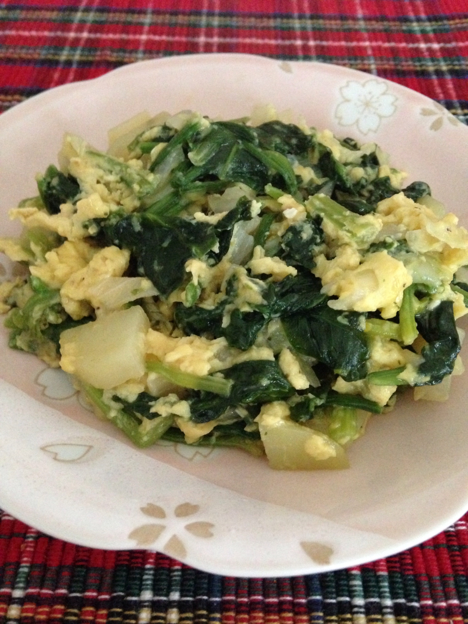 簡単！美味しい！卵と野菜の炒め物