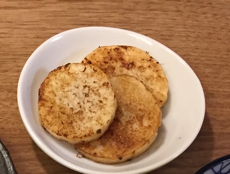 サッカー飯！長芋のステーキ