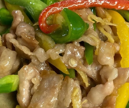 オイスターソースなしの青椒肉絲