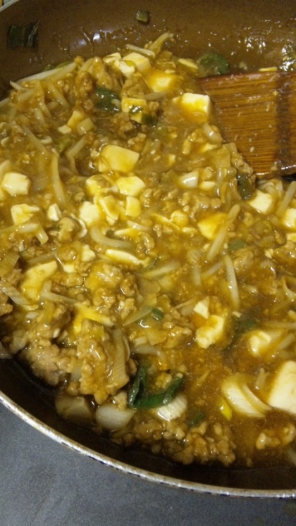 二歳児がいるので、豆板醤を甜麺醤にしました♪が、皆様と同じく美味しいです！