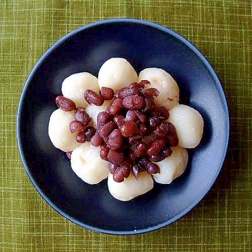 袋ひとつでできる 米粉と豆腐の団子